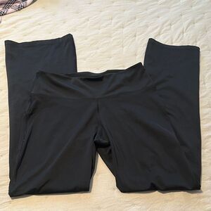 Pink active boot cut yoga pants